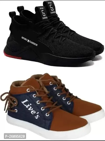 Stylish and Trending Sports shoes for men combo pack of 2
