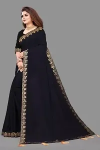 Stylish Fancy Designer Georgette Saree With Blouse Piece For Women-thumb1