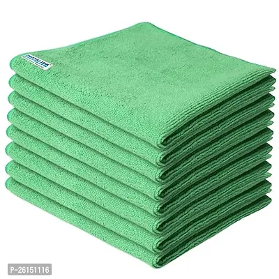 Stylish Microfiber Cloth 8 Pcs 40X40 Cms 320 Gsm Multipurpose Cloths