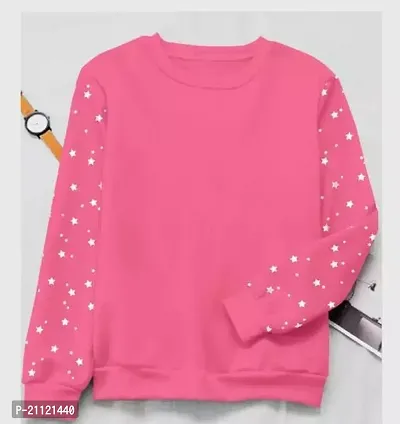 Elegant Cotton Pink Dot Print T-Shirt For Women-thumb0