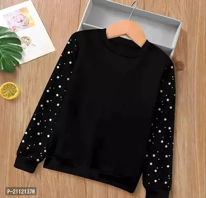Elegant Cotton Black Dot Print  T-Shirt For Women-thumb0