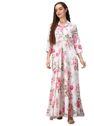 Togzz Women Floral Stylish Maxi Dress