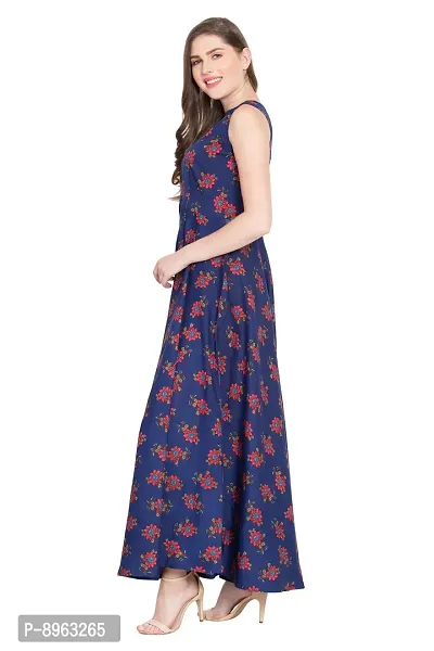 RUDRAKRITI Women's Maxi Dress-thumb4