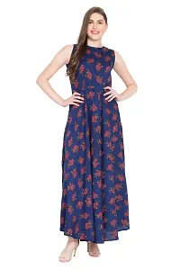 RUDRAKRITI Women's Maxi Dress-thumb1