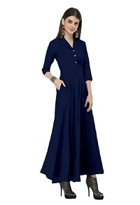 TOGZZ Women Stylish Collared Maxi Dress-thumb1