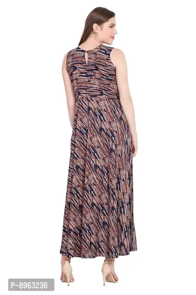 RUDRAKRITI Women Maxi Dress-thumb4