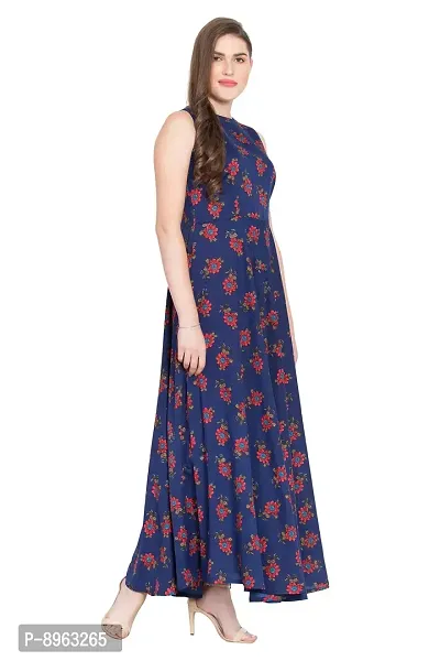 RUDRAKRITI Women's Maxi Dress-thumb5