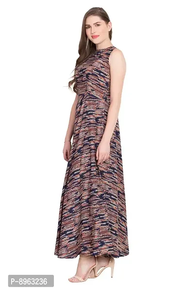 RUDRAKRITI Women Maxi Dress-thumb5