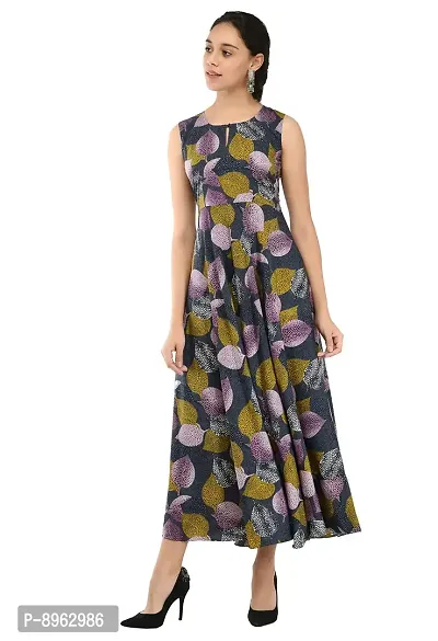 RUDRAKRITI Women Maxi Dress-thumb4