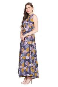 RUDRAKRITI Women Crepe Flared Dress-thumb4