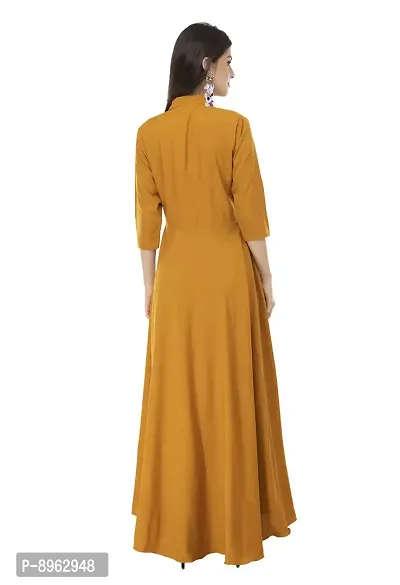 RUDRAKRITI Women's Maxi Dress-thumb2