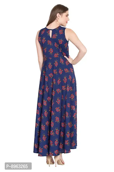 RUDRAKRITI Women's Maxi Dress-thumb3