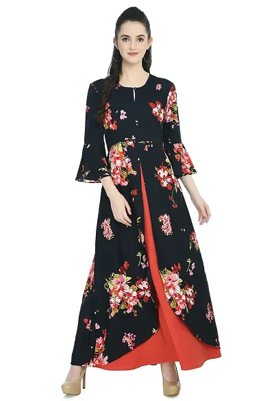 RUDRAKRITI Women's Maxi Dress