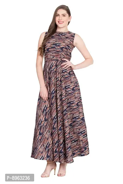 RUDRAKRITI Women Maxi Dress-thumb3