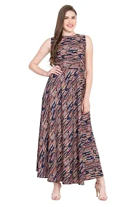 RUDRAKRITI Women Maxi Dress-thumb1