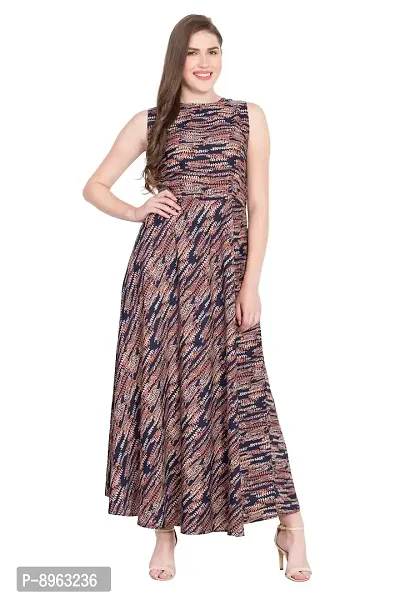 RUDRAKRITI Women Maxi Dress-thumb2