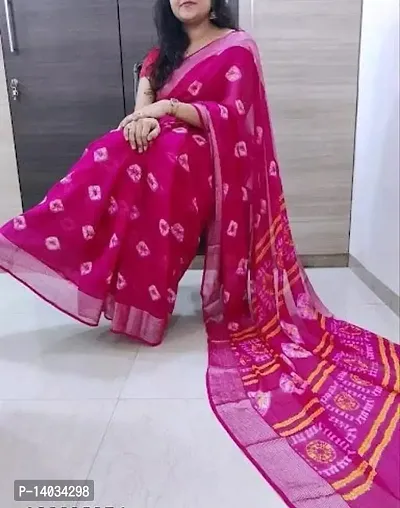 soft chiffon saree with viscose zari border-thumb0