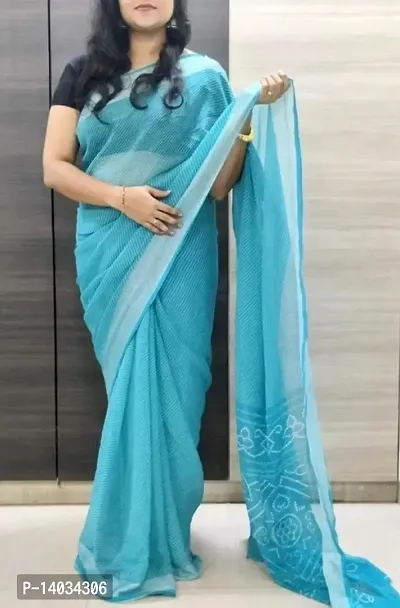 soft chiffon saree with viscose zari border