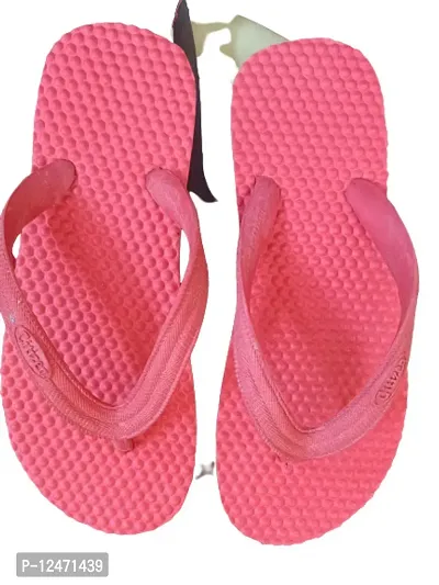 Stylish Pink Rubber  Room Slippers For Men