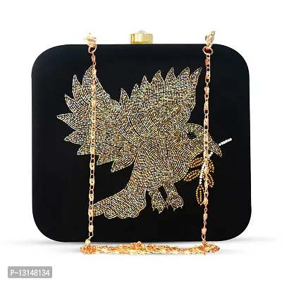 MaFs Handicraft Beautiful fancy clutch Bag Purse For Bridal, Casual, Party, Wedding