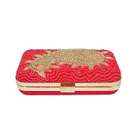 MaFs Womens Clutch, Red (CBAG025)-thumb2