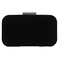 MaFs Embroidered Black Women clutches-thumb3