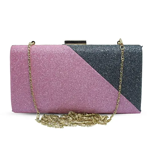 MaFs Handicraft Beautiful Bling Resin Women' Clutch