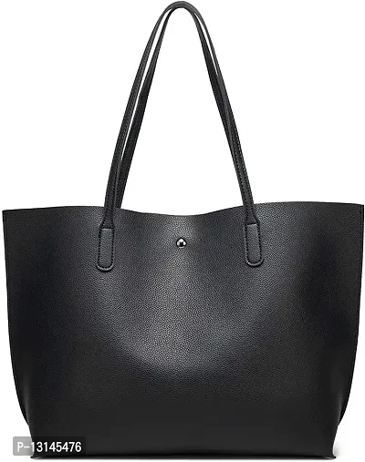 MaFs Women's Black PU Leather Handbag-thumb5