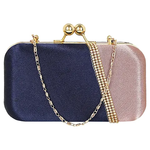MaFs Embelished Women's Clutch for weddings and Parties