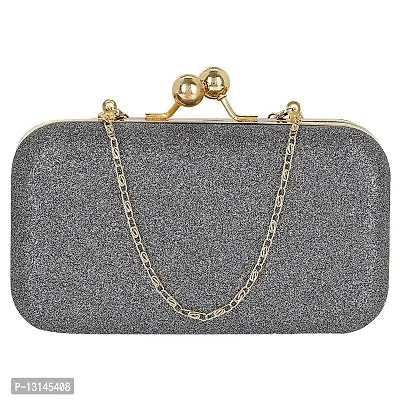 Grey clutch bag for wedding sale