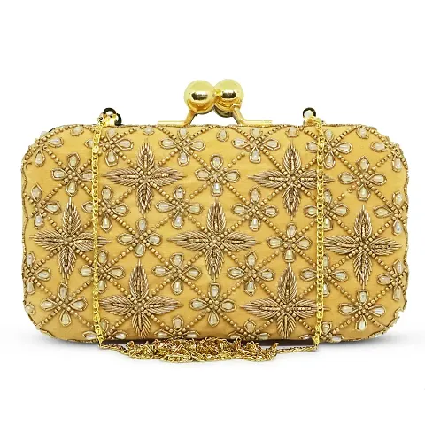 MaFs Embroidered Women clutches