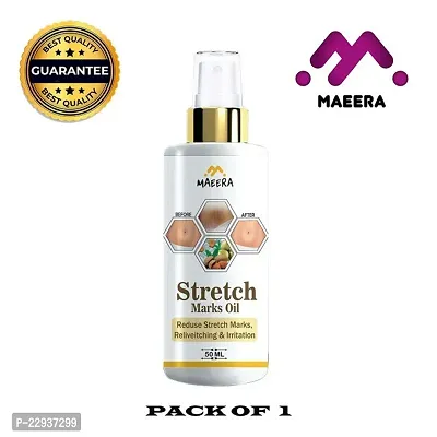 Stretch Marks Oil |For Stretch Marks Removal, Even Toned Skin |With Goodness Natural Oil-Pack Of 2 50Ml-thumb3