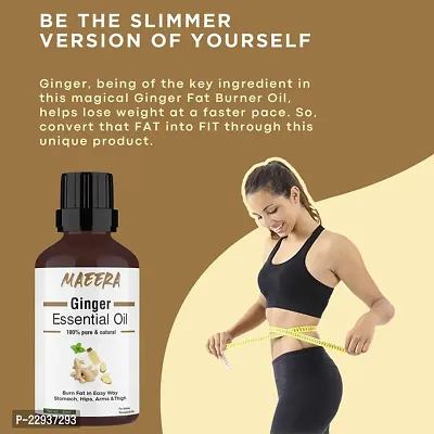 Tummy Fit Oil Fat Loss Oil | Fat Burner Oil | Fat Go Body Slimming Ginger Oil | Fat Reduce Oil For Men And Women Pack Of 2 30Ml Per-thumb3