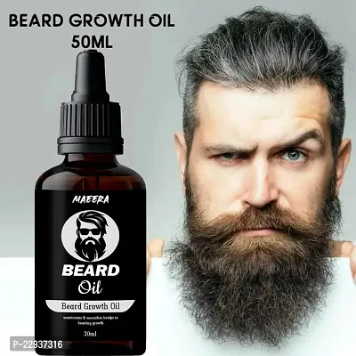 Beard And Hair Growth Oil For Thicker, Longer Beard For Patchy, Uneven Beard, For Fast Beard Growth, Natural Hair Oil 100 Ml-thumb0