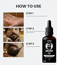 Beard And Hair Growth Oil For Thicker, Longer Beard For Patchy, Uneven Beard, For Fast Beard Growth, Natural Hair Oil 100 Ml-thumb3