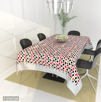 Sandal Decors 4 seater Dinning Table Cover (Multicolor, Size 40x60 inch)-thumb0