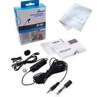 Boya BYM1 Omnidirectional Lavalier Condenser Microphone with 6Mtr Audio Cable-thumb1