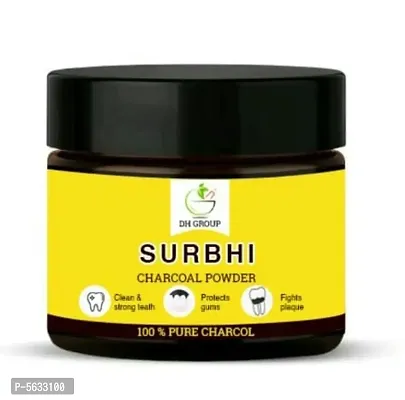 Surbhi Natural Charcoal Tooth Powder- 50 Grams-thumb0