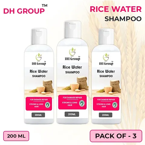 Premium Rice Water Hair Shampoo For Strong Hair