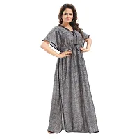 Zionity Printed Nighty for Women-thumb4