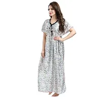 Zionity Printed Nighty for Women-thumb4