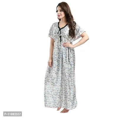 Zionity Printed Nighty for Women-thumb5