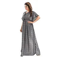 Zionity Printed Nighty for Women-thumb3