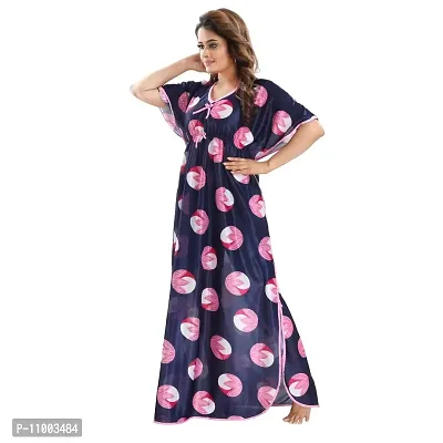 Zionity Kaftan Printed Nighty for Women-thumb4