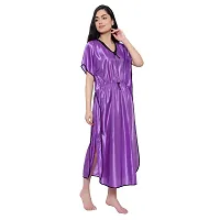 Stylist Satin Nighty For Women Pack Of 1-thumb2