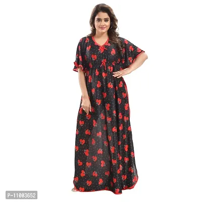 Zionity Printed Nighty for Women