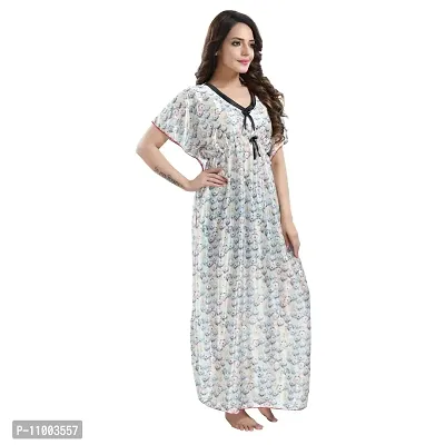 Zionity Printed Nighty for Women-thumb4