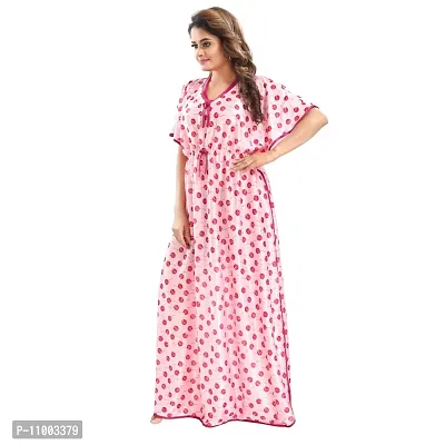 Zionity Printed Nighty for Women-thumb4