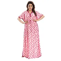 Zionity Printed Nighty for Women-thumb1