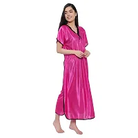 Stylist Satin Nighty For Women Pack Of 1-thumb2